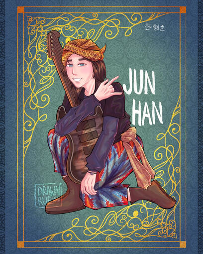 JUNHAN_xdiz pjf 2026 fanart by drawnrue JUNHAN_xdiz pjf 2026 fanart by drawnrue